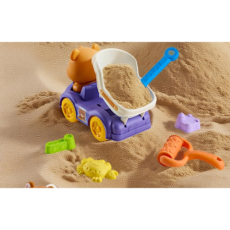 Outdoor Adventure Kids - Felgekleurd 1 set kinderzandstrandspeelgoed Ideaal voor