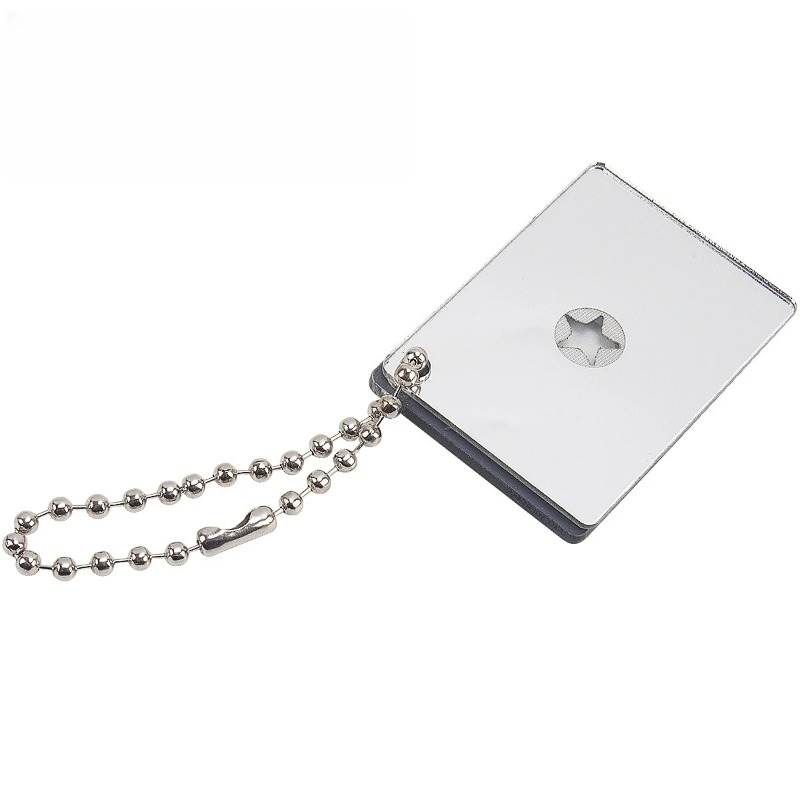 Signal Mirror Rescue - 1Pc Mini Survival Signaalspiegel Draagbare noodreflector