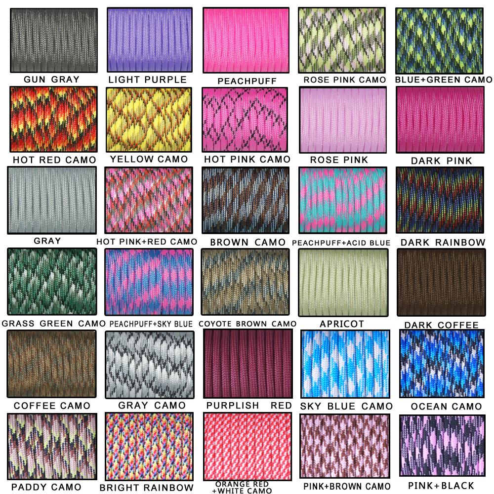 Paracord 550 Feet - 1 STKS 550 Paracord Parachute Koord