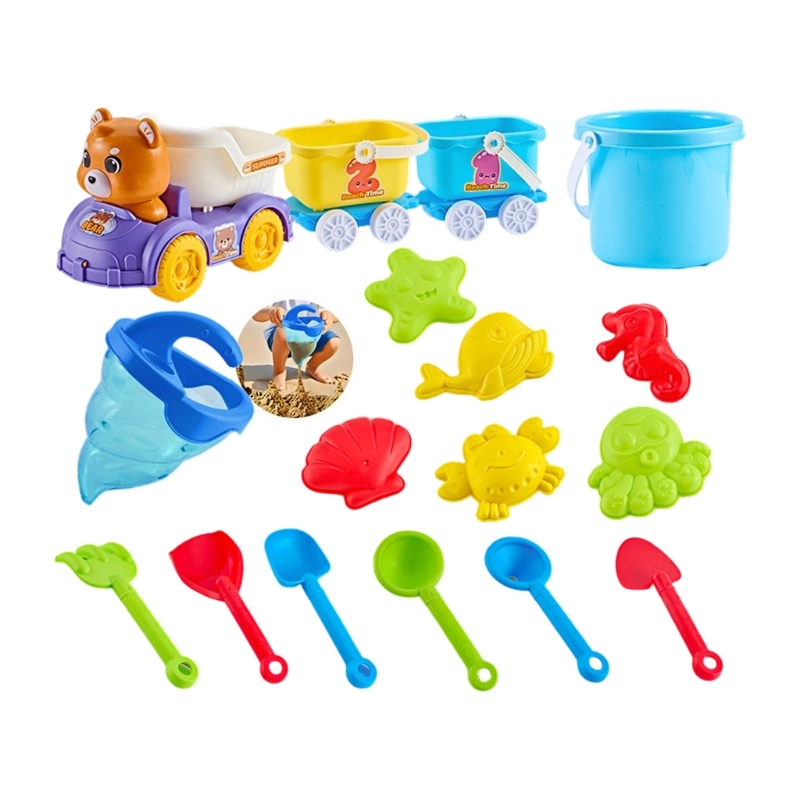 Felgekleurd 1 set kinderzandst - Outdoor Adventure Kids recensie en prijs