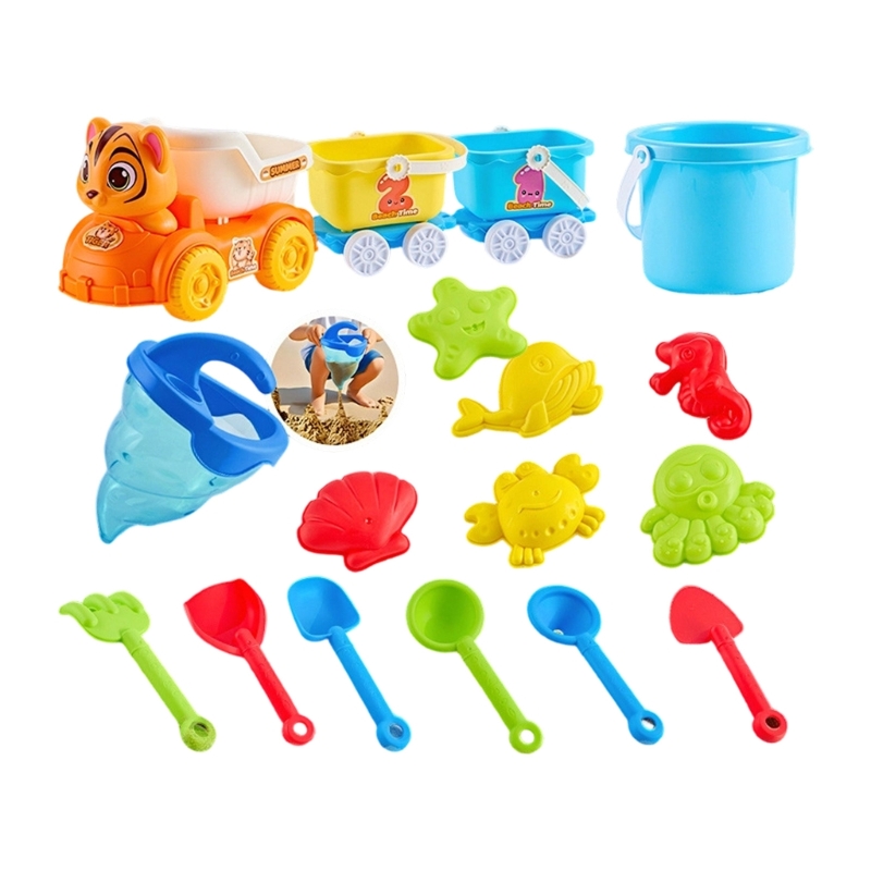 Felgekleurd 1 set kinderzandst - Outdoor Adventure Kids recensie en prijs