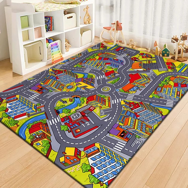 Kleurrijk kinderstadkaart spee - Outdoor Adventure Kids recensie en prijs